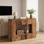 Konzolna stolica Prugasti Staro drvo 101 x 29 x 74 cm