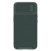 Nillkin Nillkin teksturiran ovitek S za iPhone 14 Plus, oklepljen s pokrovom kamere, zelen