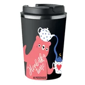 shumee Vrhunska termo skodelica s potiskom medvedka za čaj 350 ml 0,35 l KT_029