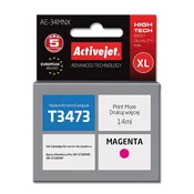 Activejet AE-34MNX združljiva črnila za Epson (Epson 34XL T3473, magenta, 14 ml)