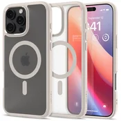 Ovitek Spigen Ultra Hybrid MagSafe, naravni titan z zmrznjeno površino - ovitek za iPhone 16 Pro (ACS08138)