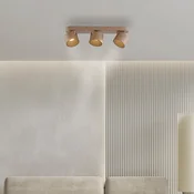 LED-stropni reflektor PURE Cup, bronaste barve, 56 cm, kovina, 3-žarčni - Dnevna soba/jedilnica - Sodobni - bronasta