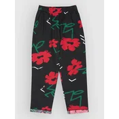 Quiksilver Lomas Woven Hemp ženske hlače black street floral 64