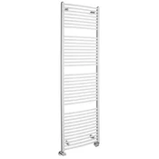 Kopalniški radiator ORBIT s stranskim priključkom 600x1850 mm, bel - Bela - 600x1850 mm - Aqualine - DIRECT & ORBIT - 24 - Jeklo - Oblika H - Oblika H - 600 - 1850 - 10.7 - 14