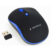 Gembird Bezicni mis 2,4GHz opticki USB 800-1600Dpi black/blue 103mm