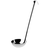 KADAX Zajemalka za juho in omako, jeklena, premer 10 cm, prostornina 190 ml
