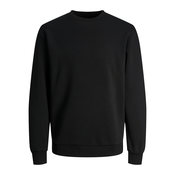 JACK & JONES Sweater majica Bradley, crna