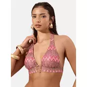 Lipsy Bikini zgornji del  bež / roza / roza