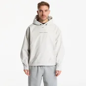 Mikina Nike Tech Mens Dri-FIT Shori Knit Pullover Hoodie Light Bone/ Black XXXL