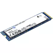 Kingston 4TB NV3 M.2 2280 PCIe 4.0 NVMe SSD disk - SNV3S/4000G