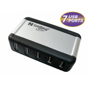 SANDBERG USB Hub AluGear 7 portova - 135-59