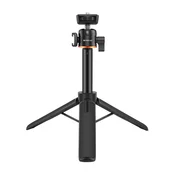 Selfie stick Puluz PU732B z raztegljivim stojalom