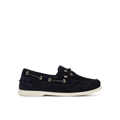 Tommy Hilfiger Mokasini Hilfiger Suede Boat Shoe FW0FW09338 Mornarsko modra