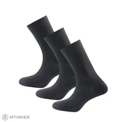 Nogavice Devold DAILY MERINO LIGHT, 3 pari, črne (41-46)