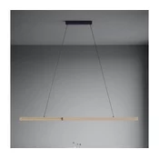 Eglo 390369 - LED Zatemnitveni lestenec na vrvici MONTEBUONO LED/21W/230V 3000K rjava