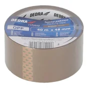 Tama Pakirna traka Dedra, smeda, 48 mm x 40 m