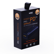 Verico Verico Power Pro PD powerbank (rezervni akumulatorji) 30000 mAh  LiPo USB-A\, USB-C® črna, (20432688)