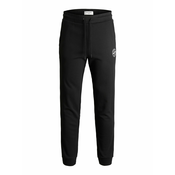 Jack & Jones Plus Hlače GORDON SHARK, črna
