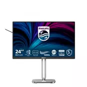 Philips 4000 series 24B2U4301/00 računalniški monitor 60,5 cm (23.8) 1920 x 1080 slikovnih pik Full HD LCD Siva
