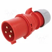 MOTORSKI VTIKAČ PCE 4X32A 400V TWIST IP44