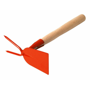 Rosteto Motika z nami. 27 cm - ravna z 2 zobmi - oranžna