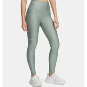 Under Armour TECH HIRISE LEGGING, ženske helanke za fitnes, zelena 1365336