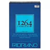 Blok Mixed Media spirala gore A3 30L 300g(textured) Fabriano