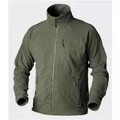 Flis jakna Helikon-Tex ALPHA Jacket Grid Fleece (Olive Green)