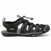 Keen Mens Clearwater CNX Sandal Black/Gargoyle 41 Moške outdoor cipele
