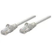 Intellinet Cat6, CCA, U/UTP, PVC, RJ45, 7.5m, sivi