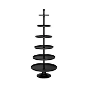 Eglo 427651 - Stalak za posluživanje BABIRIK 206x79 cm crni
