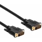 Goobay | DVI kabel | Moški | 24+1-pinski digitalni DVI | Moški | 24+1-pinski digitalni DVI | 1,8 m | Črna