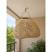 Bali - Rucni rad Luster, Ratan, 30 cm, Krem