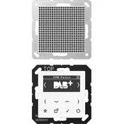 Jung Jung Smart Dab+ DigitalRadio Dab A1 WW, (20584199)
