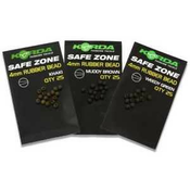 Korda Rubber Beads 4mm Brown/Green-