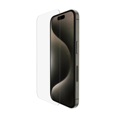 Belkin SCREENFORCE Zaščitno steklo s kaljenim steklom proti mikrobom za iPhone iPhone 15 Pro Max