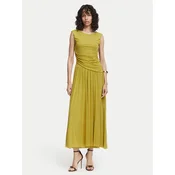 Vero Moda Večerna obleka Penelope 10351455 Zelena Regular Fit