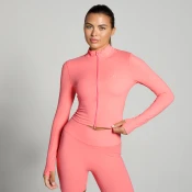 Ženska jakna kratkega kroja Tempo MP – koralno roza - XL