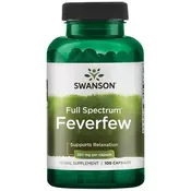 Feverfew s polnim spektrom, 380 mg - 100 kapsul