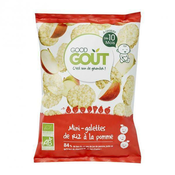 Mini BIO riževe torte z jabolki 40g Good Protin