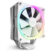 NZXT T120 RGB CPU Hladnjak, 4 toplotne cevi, AMD/Intel, Beli, RC-TR120-W1