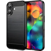 Ohišje Carbon Shield TPU za Apple iPhone 17 - Črna KP38532