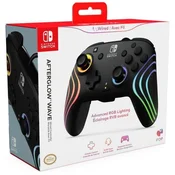 PDP Afterglow Wave žični kontroler črne barve za Nintendo Switch in Switch 2
