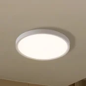 Lindby Smart LED stropna svetilka Deika, O 30 cm, bela, Tuya - Dnevna soba/jedilnica - Sodobni - Plastika