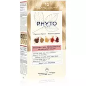 Phyto Color barva za lase brez amoniaka odtenek 10 Extra Light Blonde 3x1 kos