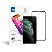 Blue Star Tvrdo steklo za iPhone XS / 11 PRO (polno lepljivo) Blue Star 5D črno