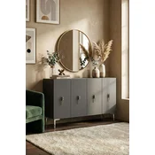 Hanah Home Komoda, 120x79x32cm, Antracit