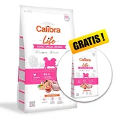 Calibra Dog Life Adult Small Breed Chicken 6 kg + 1,5 kg BREZPLAČNO