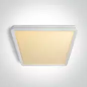 TANKA ČETVRTASTA BIJELA LED PLAFONJERA 24W CCT UGR19 230V DM62020JU/W/V