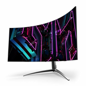 ACER Predator X45bmiiphuzx 44.5inch OLED Curved 800R 21:9 240Hz 1000nits 0.01ms/0.03ms 2xHDMI DP USB Type C 2xUSB 3.2 Speakers HDR10